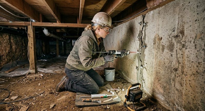 Basement Foundation Repair in North Brunswick, NJ
