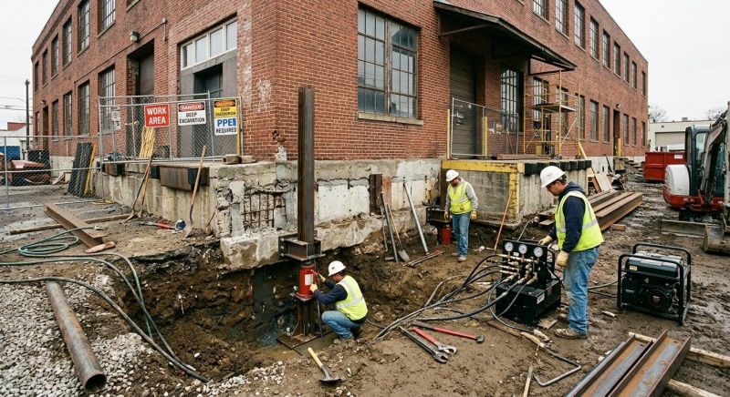 Building Foundation Repair in Elizabeth, NJ