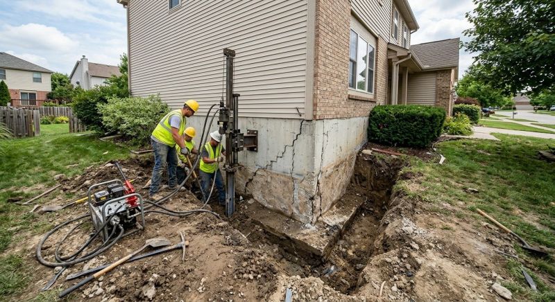 Building Foundation Repair in Lincroft, NJ