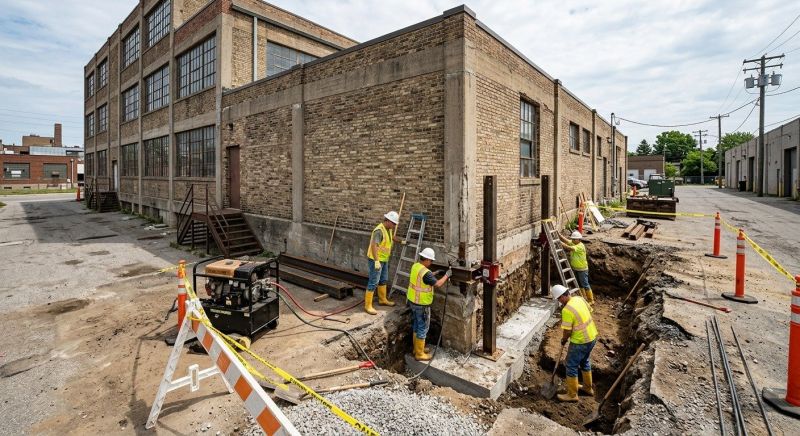 Commercial Foundation Repair in Middletown, NJ