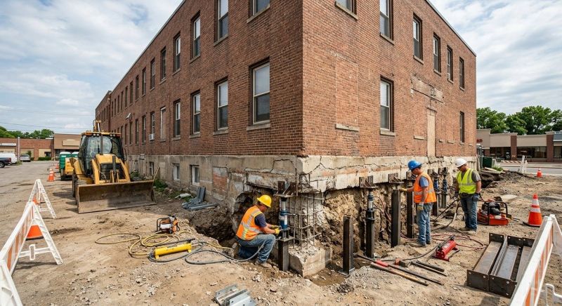 Commercial Foundation Repair in Middletown, NJ