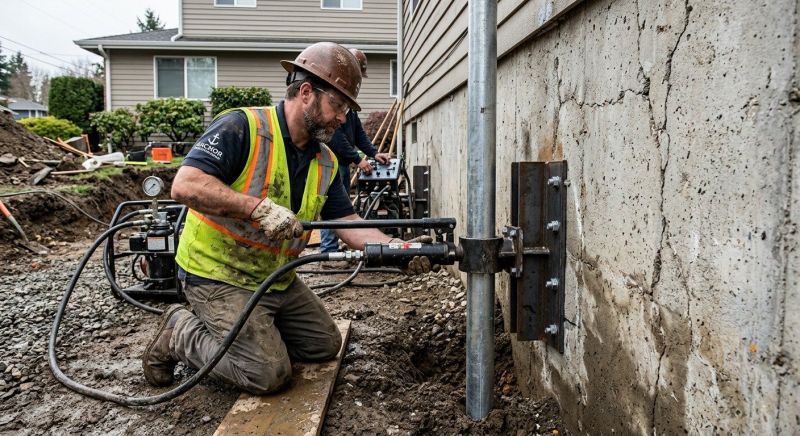 Concrete Foundation Leveling in Staten Island, NY