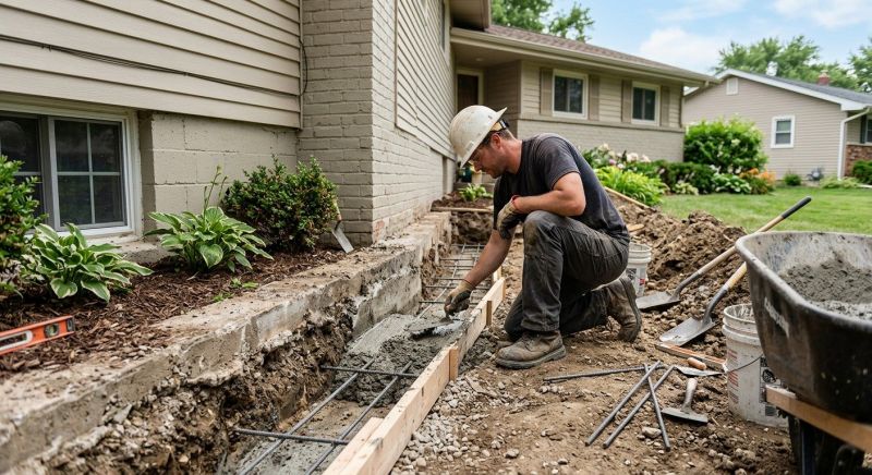 Concrete Foundation Repair in Cream Ridge, NJ