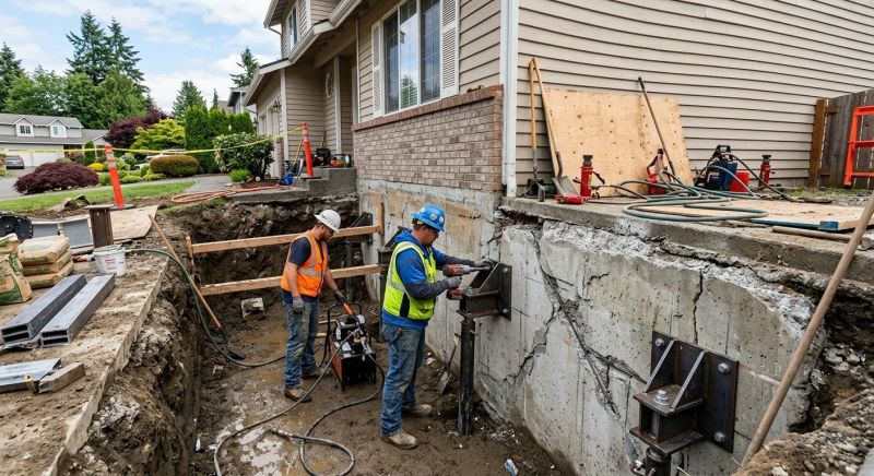 Concrete Foundation Repair in Monmouth County, NJ