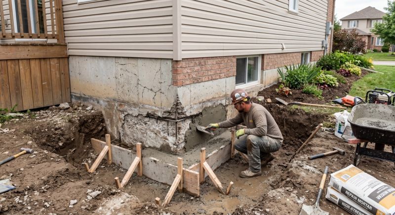 Concrete Foundation Repair in New Brunswick, NJ
