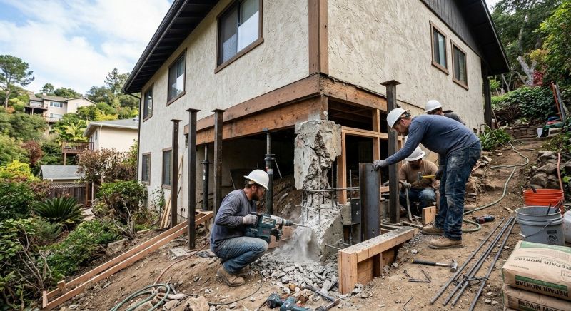 Concrete Foundation Repair in Scotch Plains, NJ