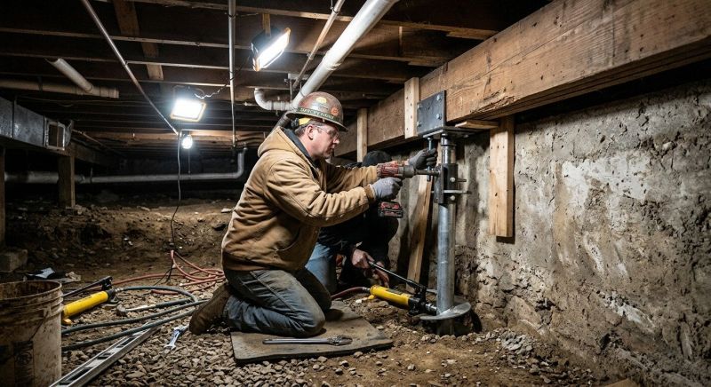Crawl Space Leveling in Middletown, NJ