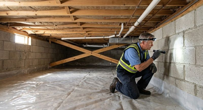 Crawl Space Leveling in Middletown, NJ