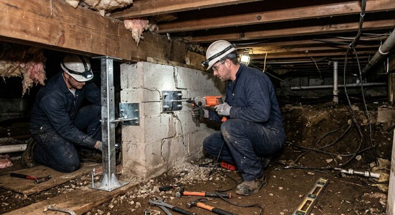 Crawlspace Foundation Repair in Brooklyn, NY