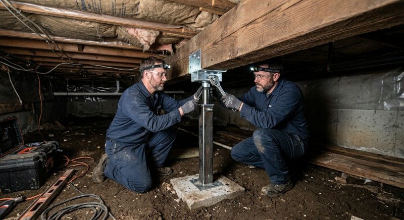 Crawlspace Foundation Repair in Farmingdale, NJ
