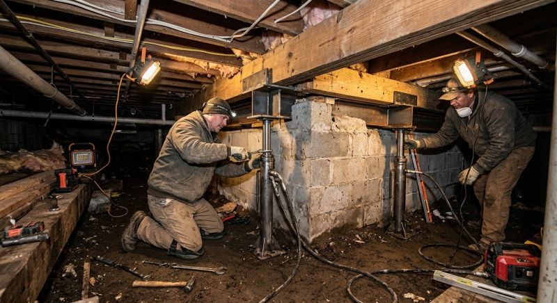 Crawlspace Foundation Repair in Highland Park, NJ