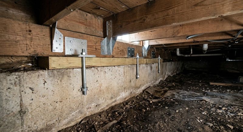 Crawlspace Structural Repair in Middletown, NJ