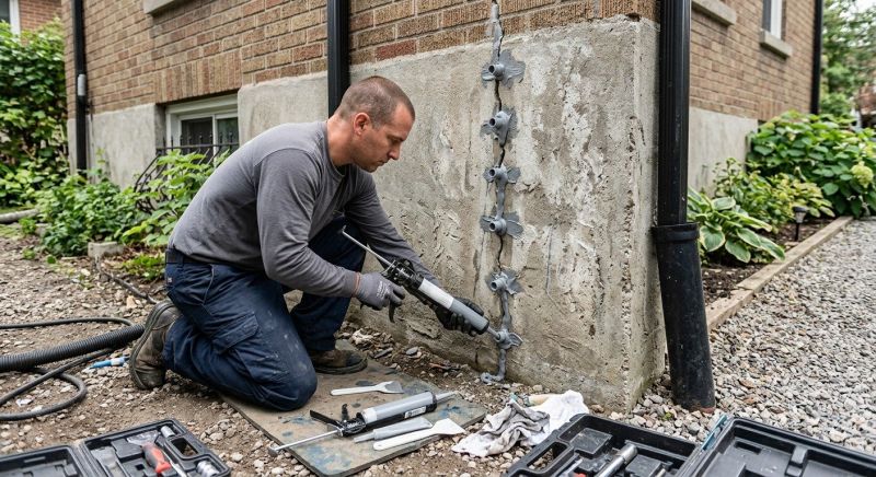 Foundation Crack Repair in Manasquan, NJ