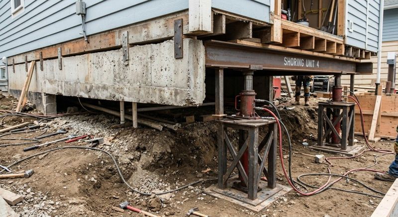 Foundation Jacking in Carteret, NJ
