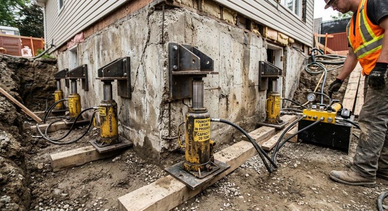 Foundation Jacking in Clark, NJ