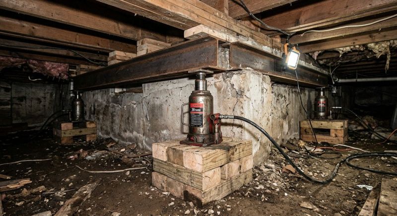 Foundation Jacking in Clark, NJ