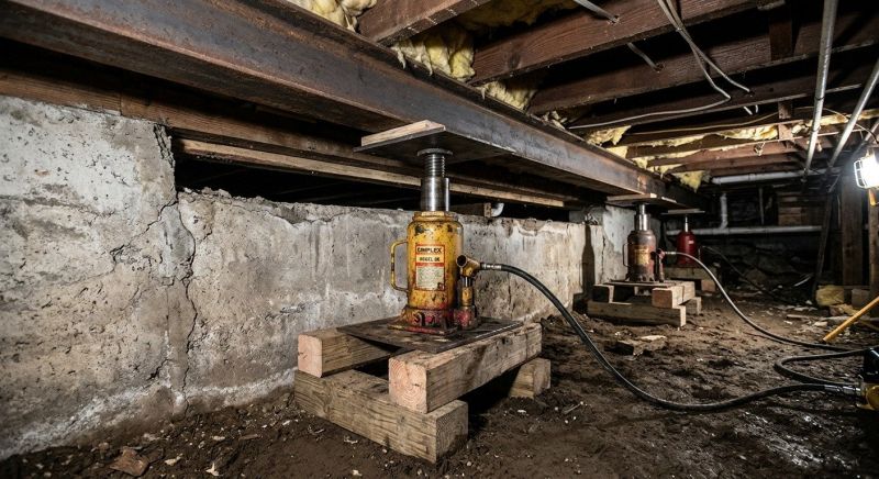 Foundation Jacking in Colonia, NJ