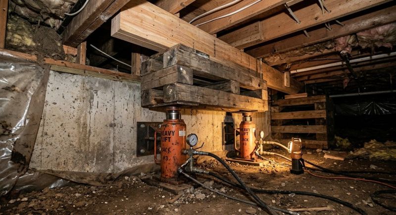 Foundation Jacking in Cranford, NJ