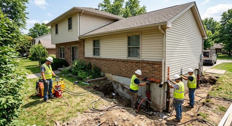 Foundation Jacking in Irvington, NJ