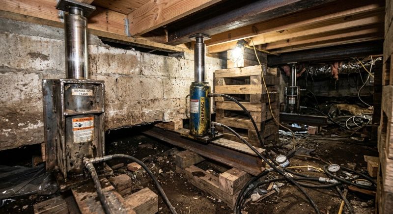 Foundation Jacking in Long Branch, NJ