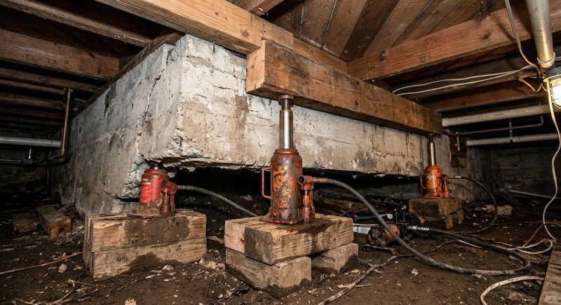 Foundation Jacking in Long Branch, NJ