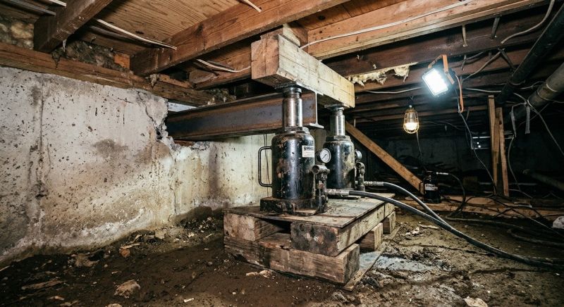 Foundation Jacking in Metuchen, NJ