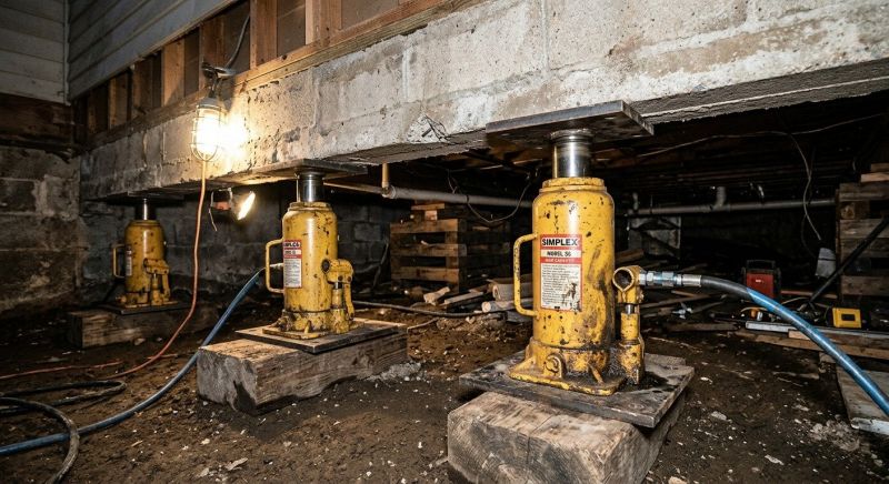 Foundation Jacking in Millburn, NJ