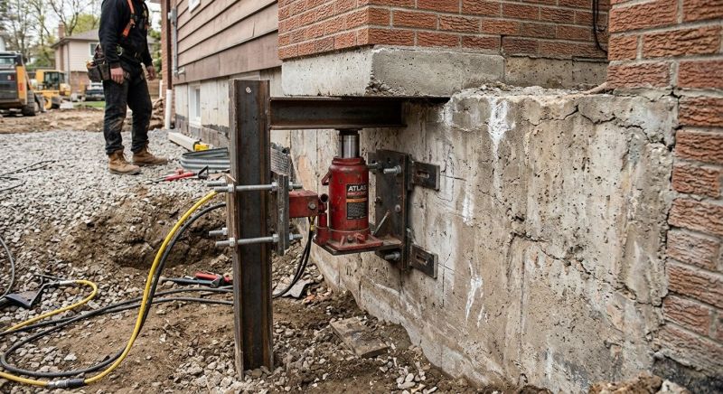 Foundation Jacking in Ridgewood, NY