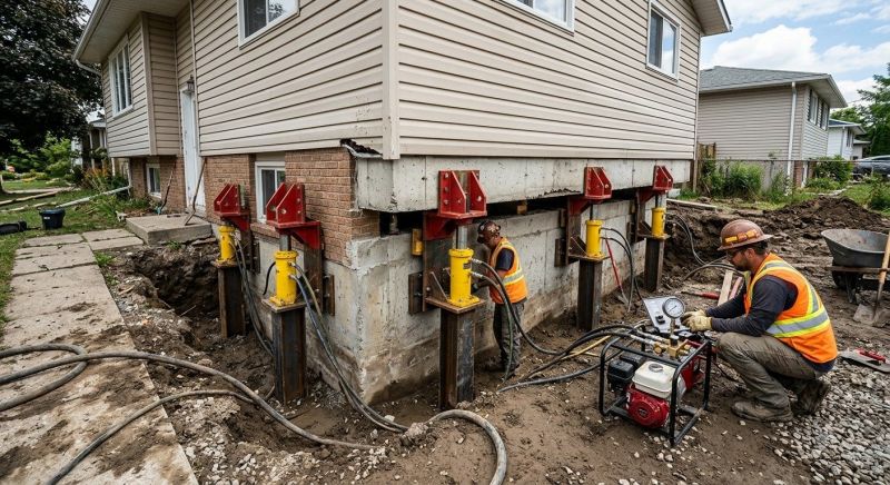 Foundation Lifting in Cranford, NJ