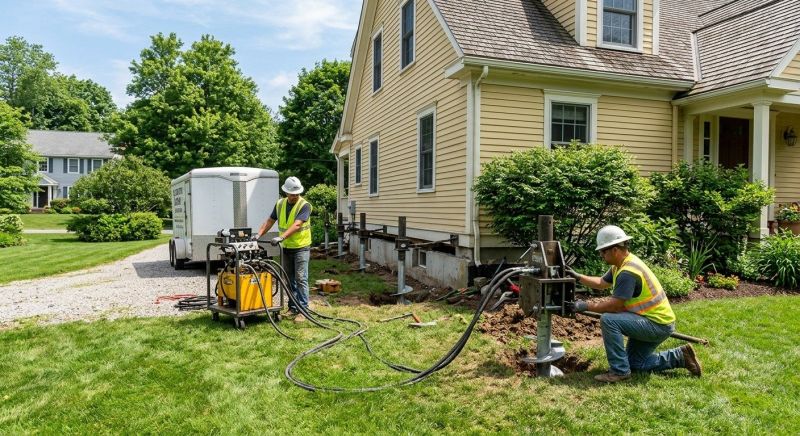 Foundation Lifting in Farmingdale, NJ