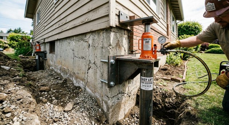 Foundation Lifting in Highland Park, NJ
