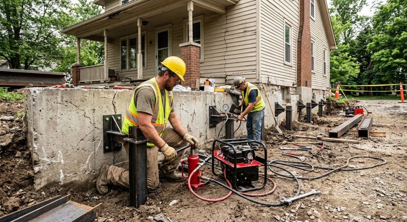 Foundation Stabilizing in Englishtown, NJ