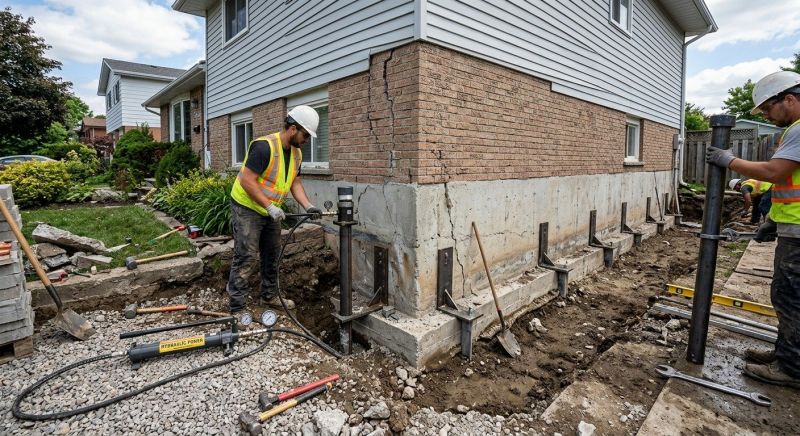 Foundation Stabilizing in Highland Park, NJ