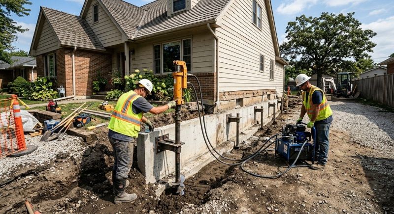 Foundation Stabilizing in Middletown, NJ