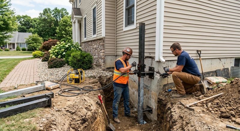 Foundation Stabilizing in Millburn, NJ
