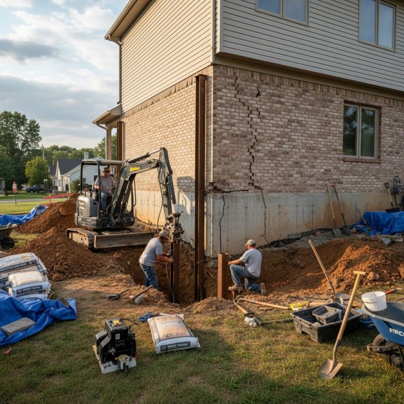 Foundation Structural Repair in Englishtown, NJ