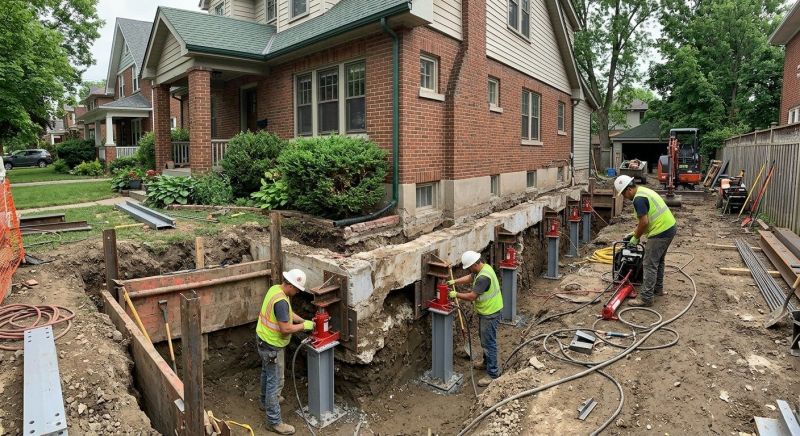 Foundation Underpinning in Middletown, NJ