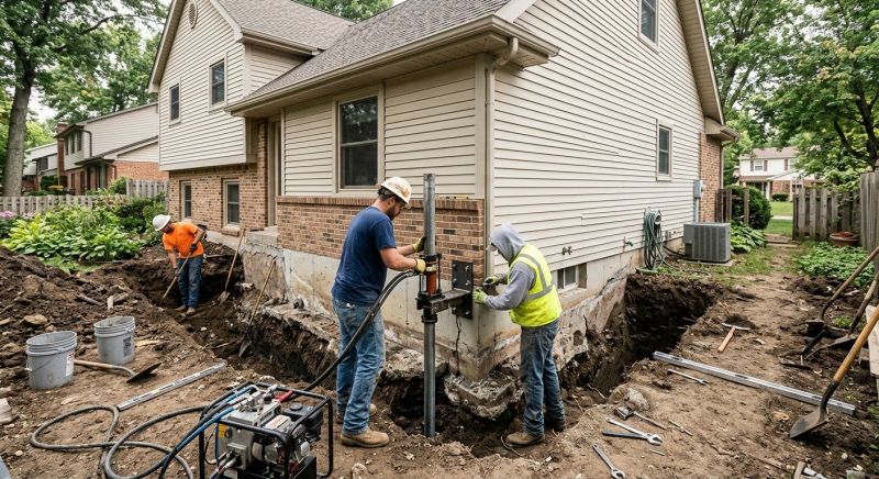 Home Foundation Repair in Roselle Park, NJ