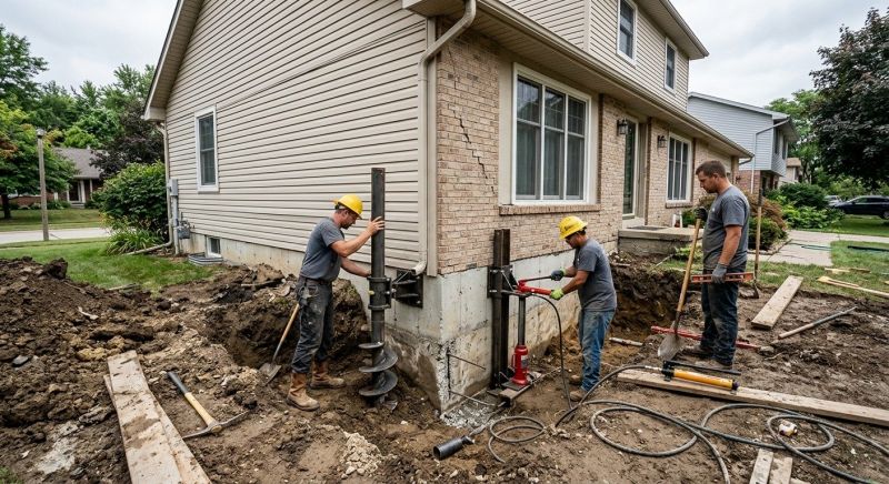 House Foundation Repair in Cream Ridge, NJ