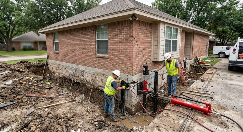 House Foundation Repair in Freehold, NJ
