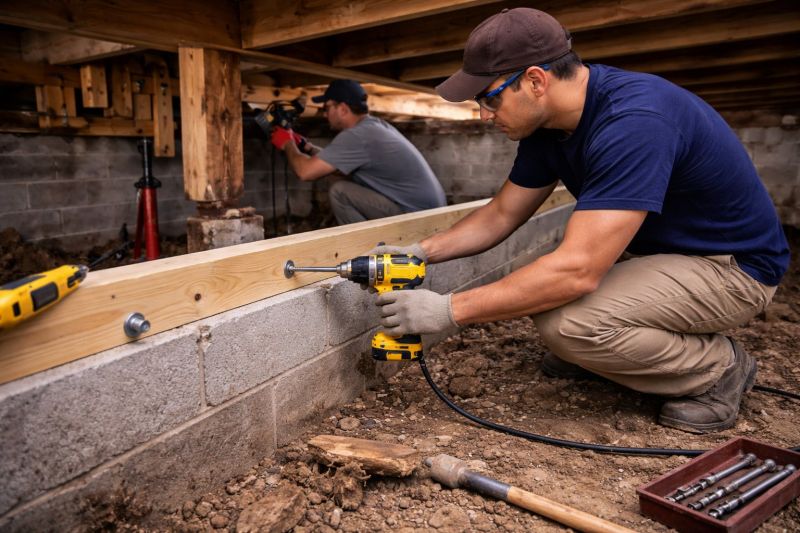 House Foundation Repair in Metuchen, NJ