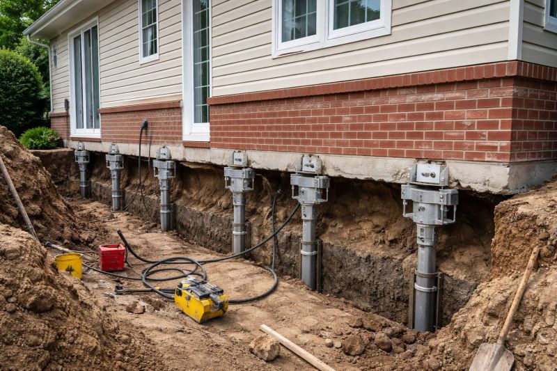 House Underpinning in Middletown, NJ