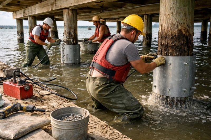 Piling Repair in Lincroft, NJ