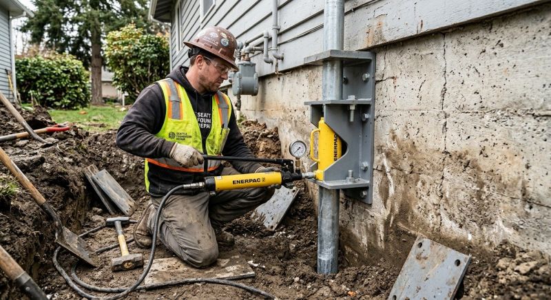 Settling Foundation Service in Brielle, NJ