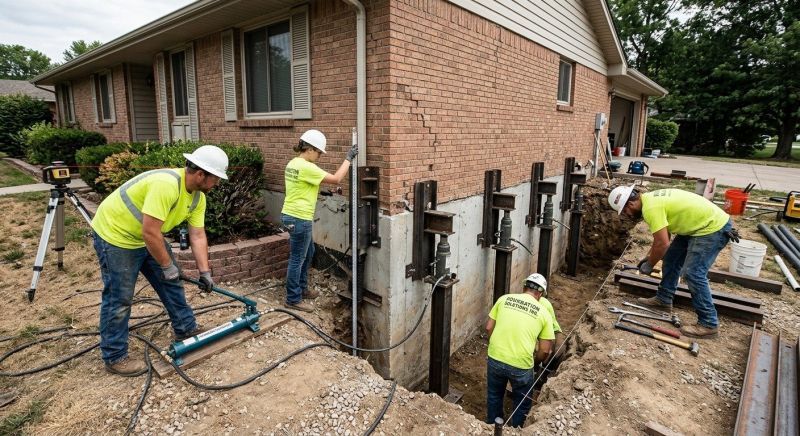 Settling Foundation Service in Howell, NJ