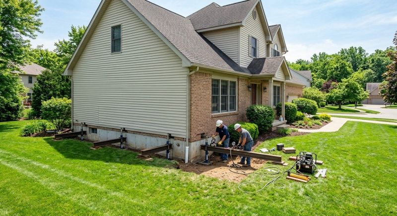 Settling Foundation Service in Middlesex, NJ
