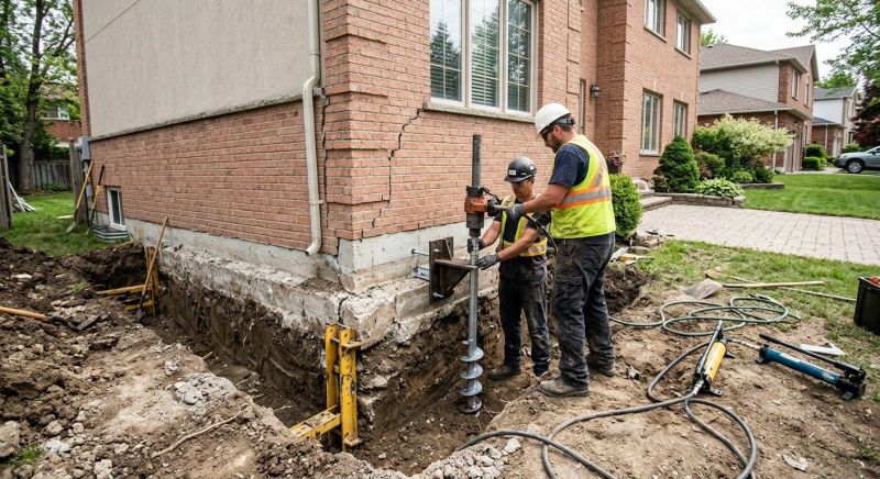 Sinking Foundation Repair in Ozone Park, NY
