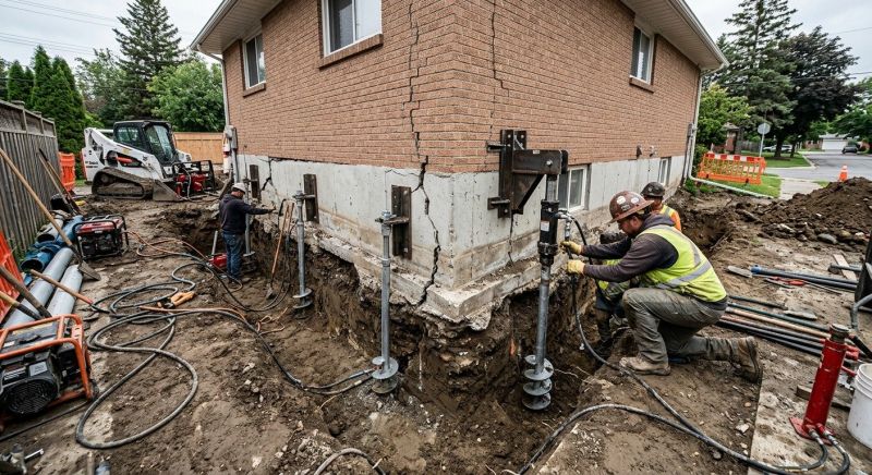 Sinking Foundation Repair in Ozone Park, NY