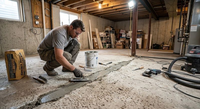 Slab Foundation Repair in Middletown, NJ