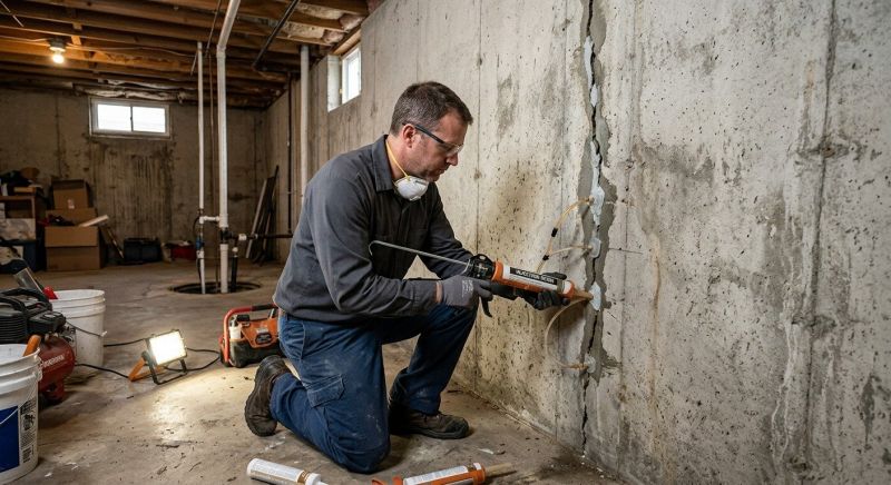 Structural Crack Repair in Middletown, NJ